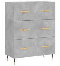 Sideboard Betongrau 69,5x34x90 cm Holzwerkstoff
