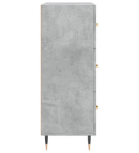 Sideboard Betongrau 69,5x34x90 cm Holzwerkstoff