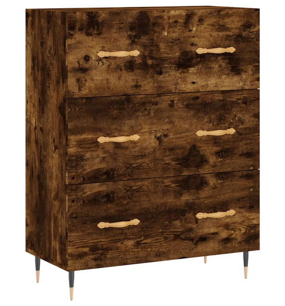 Sideboard Räuchereiche 69,5x34x90 cm Holzwerkstoff