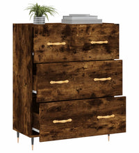 Sideboard Räuchereiche 69,5x34x90 cm Holzwerkstoff