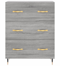 Sideboard Grau Sonoma 69,5x34x90 cm Holzwerkstoff