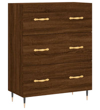 Sideboard Braun Eichen-Optik 69,5x34x90 cm Holzwerkstoff