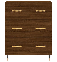 Sideboard Braun Eichen-Optik 69,5x34x90 cm Holzwerkstoff