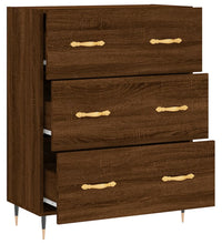 Sideboard Braun Eichen-Optik 69,5x34x90 cm Holzwerkstoff