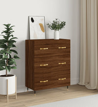 Sideboard Braun Eichen-Optik 69,5x34x90 cm Holzwerkstoff