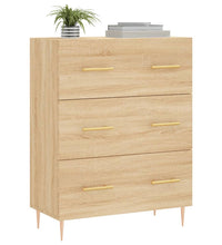 Sideboard Sonoma-Eiche 69,5x34x90 cm Holzwerkstoff