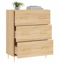 Sideboard Sonoma-Eiche 69,5x34x90 cm Holzwerkstoff