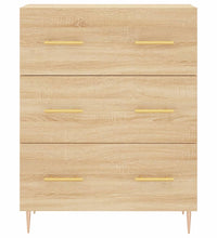 Sideboard Sonoma-Eiche 69,5x34x90 cm Holzwerkstoff