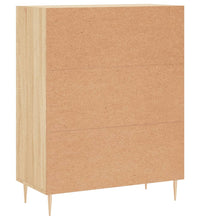 Sideboard Sonoma-Eiche 69,5x34x90 cm Holzwerkstoff