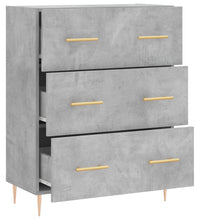 Sideboard Betongrau 69,5x34x90 cm Holzwerkstoff