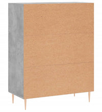 Sideboard Betongrau 69,5x34x90 cm Holzwerkstoff