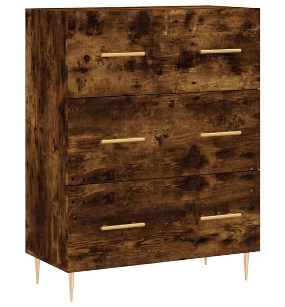 Sideboard Räuchereiche 69,5x34x90 cm Holzwerkstoff