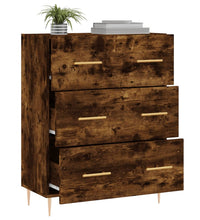 Sideboard Räuchereiche 69,5x34x90 cm Holzwerkstoff