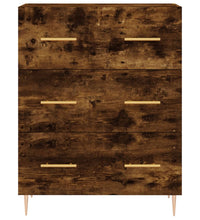 Sideboard Räuchereiche 69,5x34x90 cm Holzwerkstoff