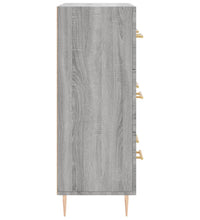 Sideboard Grau Sonoma 69,5x34x90 cm Holzwerkstoff