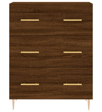 Sideboard Braun Eichen-Optik 69,5x34x90 cm Holzwerkstoff