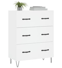 Sideboard Weiß 69,5x34x90 cm Holzwerkstoff
