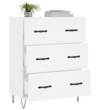 Sideboard Weiß 69,5x34x90 cm Holzwerkstoff