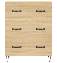 Sideboard Sonoma-Eiche 69,5x34x90 cm Holzwerkstoff