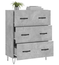 Sideboard Betongrau 69,5x34x90 cm Holzwerkstoff