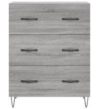 Sideboard Grau Sonoma 69,5x34x90 cm Holzwerkstoff