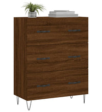 Sideboard Braun Eichen-Optik 69,5x34x90 cm Holzwerkstoff