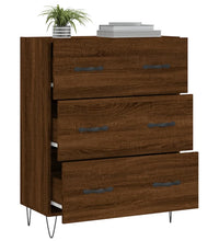 Sideboard Braun Eichen-Optik 69,5x34x90 cm Holzwerkstoff