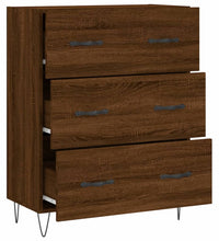 Sideboard Braun Eichen-Optik 69,5x34x90 cm Holzwerkstoff