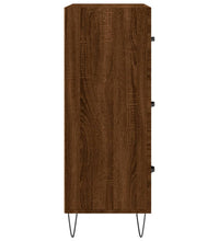 Sideboard Braun Eichen-Optik 69,5x34x90 cm Holzwerkstoff