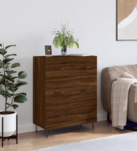 Sideboard Braun Eichen-Optik 69,5x34x90 cm Holzwerkstoff
