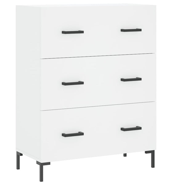Sideboard Weiß 69,5x34x90 cm Holzwerkstoff