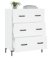 Sideboard Weiß 69,5x34x90 cm Holzwerkstoff