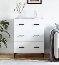 Sideboard Weiß 69,5x34x90 cm Holzwerkstoff