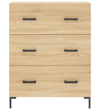 Sideboard Sonoma-Eiche 69,5x34x90 cm Holzwerkstoff