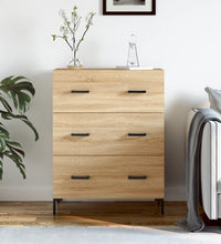 Sideboard Sonoma-Eiche 69,5x34x90 cm Holzwerkstoff