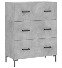 Sideboard Betongrau 69,5x34x90 cm Holzwerkstoff