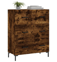 Sideboard Räuchereiche 69,5x34x90 cm Holzwerkstoff
