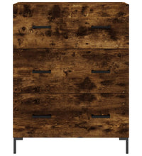 Sideboard Räuchereiche 69,5x34x90 cm Holzwerkstoff