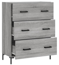 Sideboard Grau Sonoma 69,5x34x90 cm Holzwerkstoff