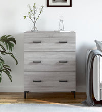 Sideboard Grau Sonoma 69,5x34x90 cm Holzwerkstoff