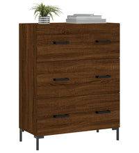 Sideboard Braun Eichen-Optik 69,5x34x90 cm Holzwerkstoff