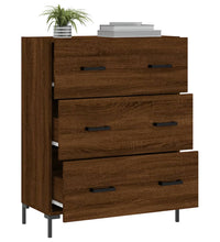 Sideboard Braun Eichen-Optik 69,5x34x90 cm Holzwerkstoff