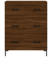 Sideboard Braun Eichen-Optik 69,5x34x90 cm Holzwerkstoff