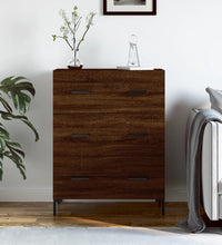 Sideboard Braun Eichen-Optik 69,5x34x90 cm Holzwerkstoff