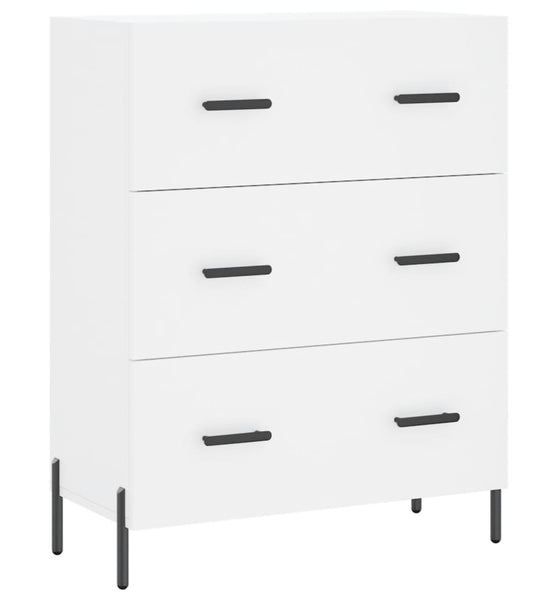 Sideboard Weiß 69,5x34x90 cm Holzwerkstoff