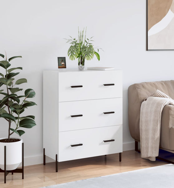 Sideboard Weiß 69,5x34x90 cm Holzwerkstoff
