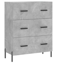 Sideboard Betongrau 69,5x34x90 cm Holzwerkstoff