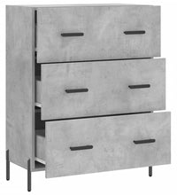 Sideboard Betongrau 69,5x34x90 cm Holzwerkstoff