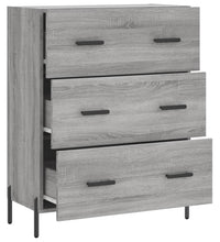 Sideboard Grau Sonoma 69,5x34x90 cm Holzwerkstoff