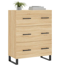 Sideboard Sonoma-Eiche 69,5x34x90 cm Holzwerkstoff